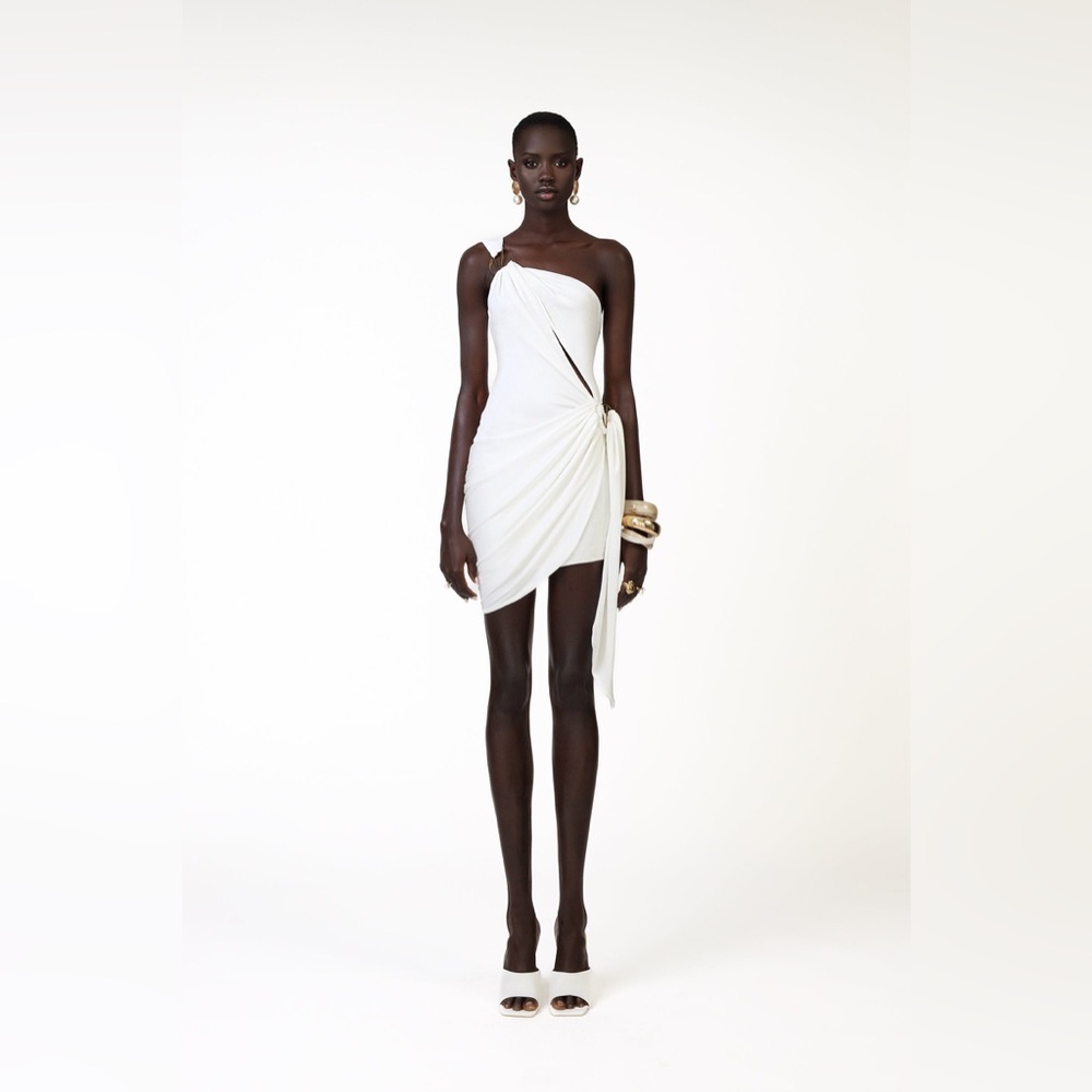 Khanums KLEX MINI DRESS - WHITE